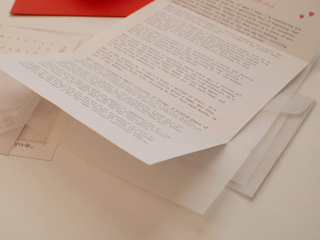 SLIGHTLY ANALOGUE PRINT CLUB